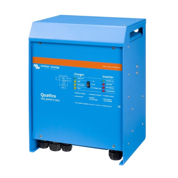 Victron Quattro 12/3000/120-50/50 Inverter-Charger