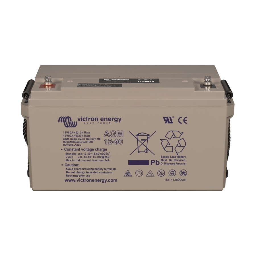 intAct AGM90, AGM Batterie 12V 90Ah