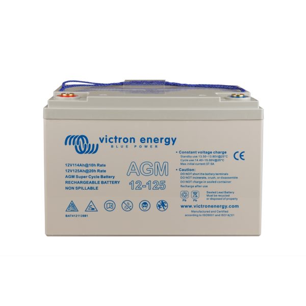 VICTRON AGM Super Cycle Battery (M8) 12V125Ah
