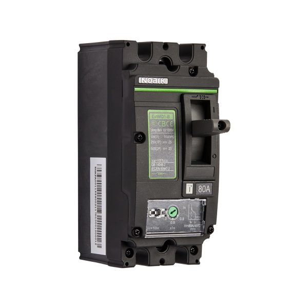 MCCB 100A 500VDC 2 pole