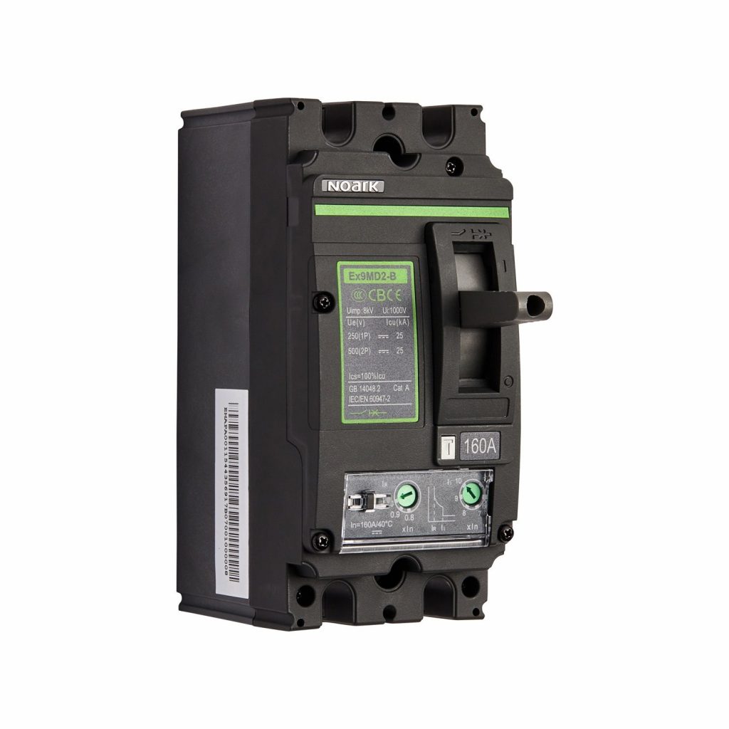 MCCB 160A 500VDC 2 Pole EcoCool mccb-160a-500vdc-2-pole-ecocool
