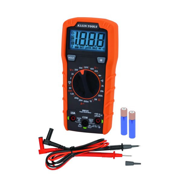Klein Digital Multimeter, A-MM325 600V