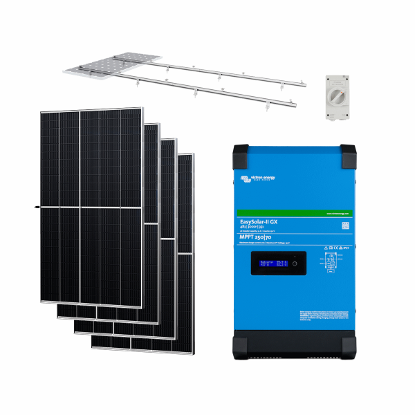 Offgrid Basic Kit 3KVA, 5KWh Lithium Battery & 3KW Solar