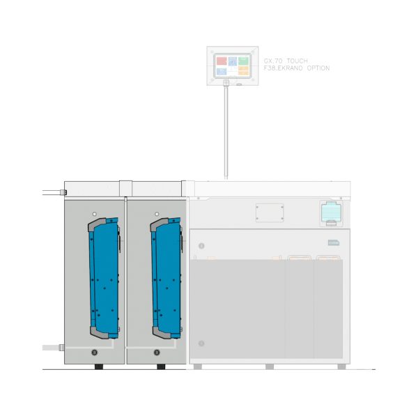 ecoCool Flexible Enclosure, 850Hx280Wx460D