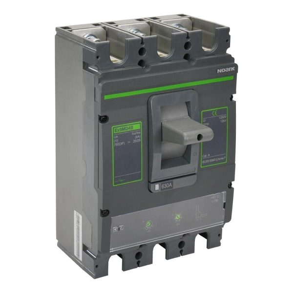 Noark MCCB 630A 750VDC 3 pole