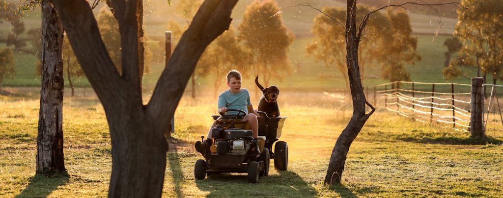 Boy Mower